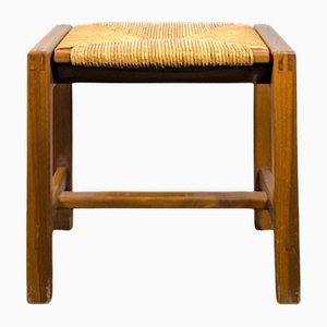 Straw Stool in Elm from Maison Regain-HLV-2024374