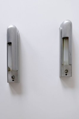 Streamline Cruise Ship Cabin Sconces from Simes Co., 1930s, Set of 2-WPT-899869