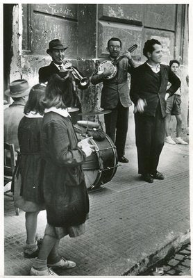 Street Musicians, Naples, 1955-DYV-701287