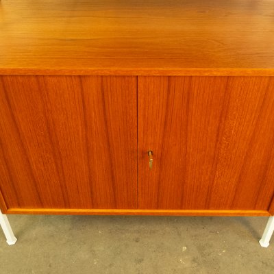 String Shelf with Cabinet Module in Teak, 1960s-PRK-2034038