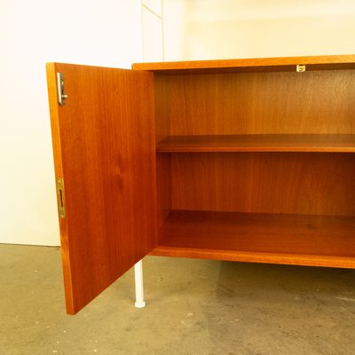 String Shelf with Cabinet Module in Teak, 1960s-PRK-2034038