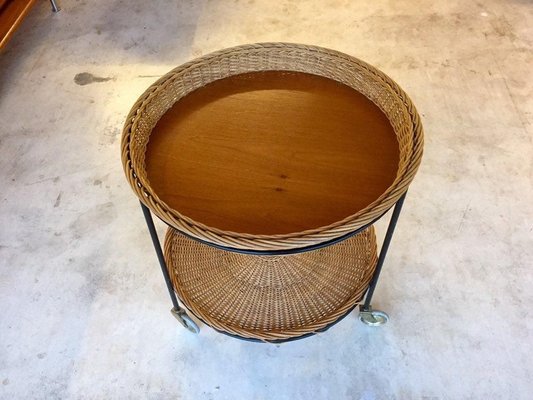 String Teak Serving Trolley, 1950s-WSA-831358