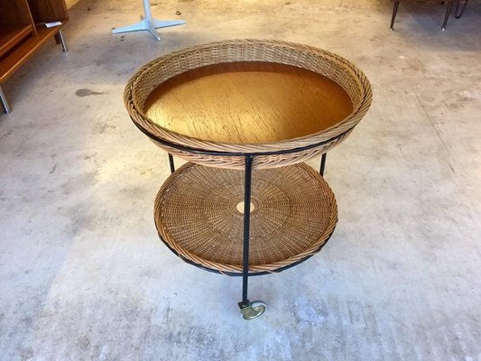 String Teak Serving Trolley, 1950s-WSA-831358