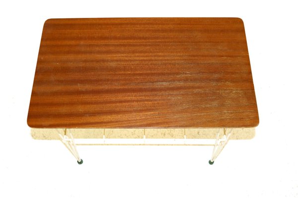 Stringbord Table in Mahogany, Sweden, 1950s-GEK-963833