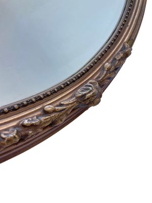 Stucco Mirror with a Flower Motif-FSD-1358046