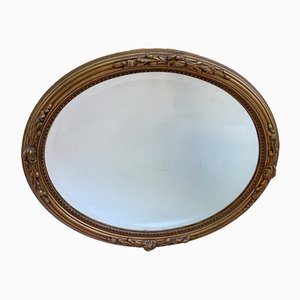 Stucco Mirror with a Flower Motif-FSD-1358046