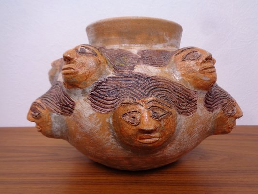 Studio Ceramic Vase by Dolores Porras, Mexico, 1990s-RDW-1813881