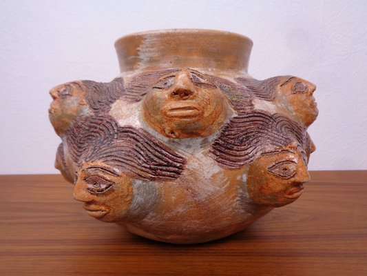 Studio Ceramic Vase by Dolores Porras, Mexico, 1990s-RDW-1813881