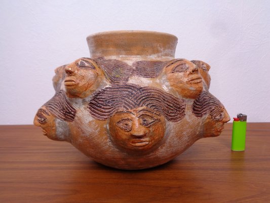 Studio Ceramic Vase by Dolores Porras, Mexico, 1990s-RDW-1813881