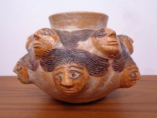 Studio Ceramic Vase by Dolores Porras, Mexico, 1990s-RDW-1813881