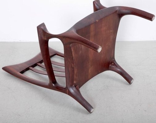 Studio Lounge Chair in Black Walnut by Ben Rouzie, 1960s-SFD-631569