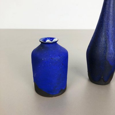 Studio Pottery Ceramic Vases by Gerhard Liebenthron, Germany, 1960s, Set of 3-QZ-1053084