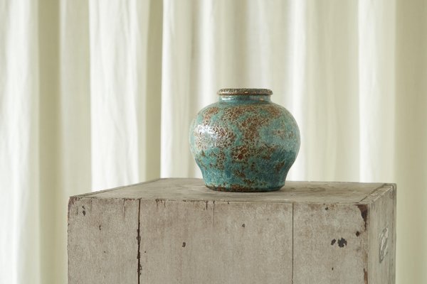 Studio Pottery Vase by Pieter Groeneveldt, the Netherlands, 1940s-FEW-2024215