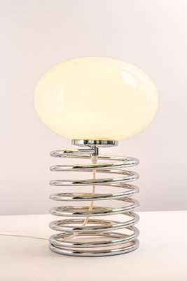 Stunning Design Spiral Table Lamp in the Style of Ingo Maurer, 1970s-UGR-1310693