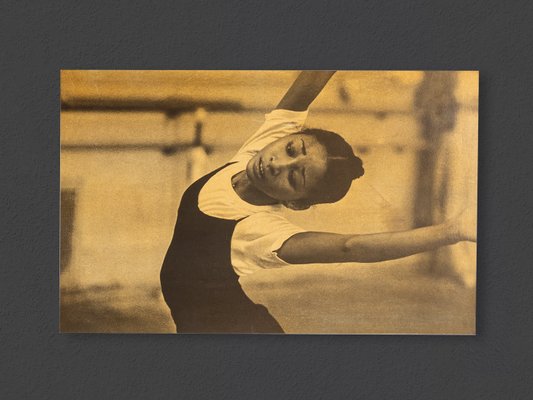 Stuttgart Ballet Dancers, Photographic Paper on Wooden Plate, Set of 6-GPP-1126448