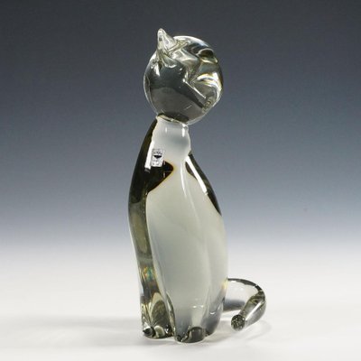 Stylized Cat attributed to Livio Seguso, 1970s-KJP-1781100