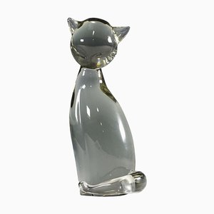 Stylized Cat attributed to Livio Seguso, 1970s-KJP-1781100