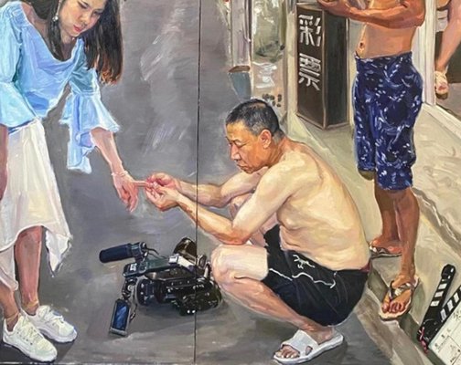 Su Yu, Loto Attraction, 2020, Oil on Canvas-CHG-917269