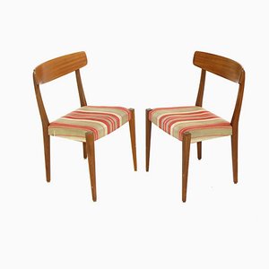 Suède Chaises from Skaraborgs Furniture Industry, 1960s, Set of 2-GEK-1118486