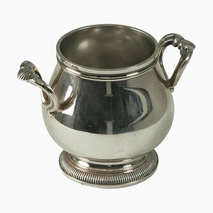 Sugar Pot in Silver Metal from Christofle, France-UR-1042458