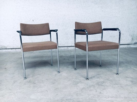 Suisse Office Chair Set by Martin Stoll, 1970s, Set of 2-RQV-913723