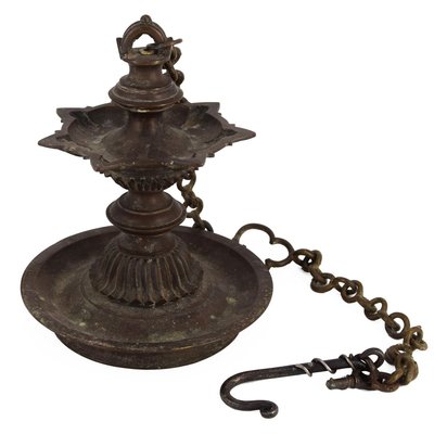 Sumatran Bronze Oil Lamp-ZCI-752288