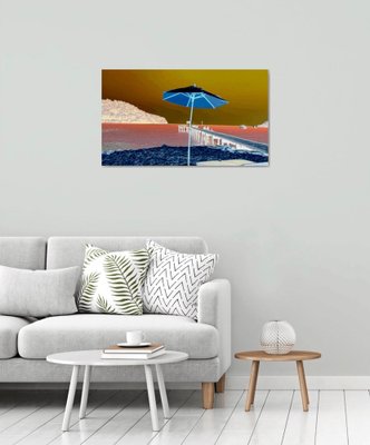 Sumit Mehndiratta, Beach Umbrella, 2023, Archival Pigment Print on Canvas-CHG-2031152