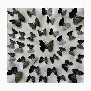 Sumit Mehndiratta, Butterfly Park 8, 2022, Mixed Media on Wood Panel-CHG-1331129