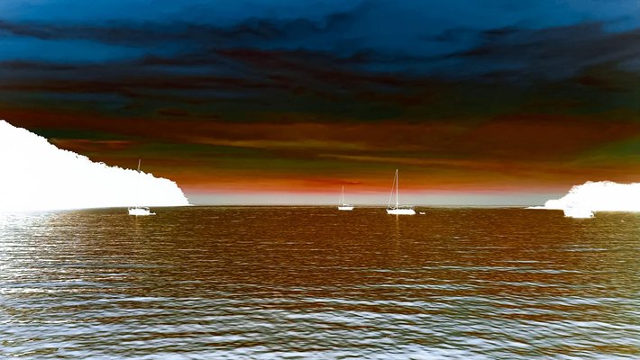 Sumit Mehndiratta, Dawnscape at Kohkood, 2023, Archival Pigment Print on Canvas-CHG-2031167