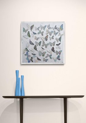 Sumit Mehndiratta, Holographic Butterflies, 2022, Acrylic on Panel-CHG-1241759