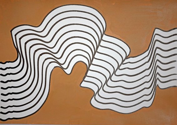 Sumit Mehndiratta, Mucky Waves, 2024, India Ink and Acrylic Paint on Archival Paper-CHG-2031766