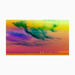 Sumit Mehndiratta, Vivid Sunset, 2023, Archival Pigment Print on Canvas-CHG-2037036