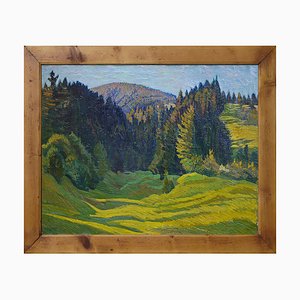 Summer Landscape, 1920s, Oil on Canvas, Framed-BGS-1438010