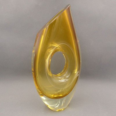 Summerso Murano Glass Vase from Flavio Poli, 1950s-WK-1047321