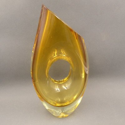 Summerso Murano Glass Vase from Flavio Poli, 1950s-WK-1047321