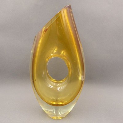 Summerso Murano Glass Vase from Flavio Poli, 1950s-WK-1047321