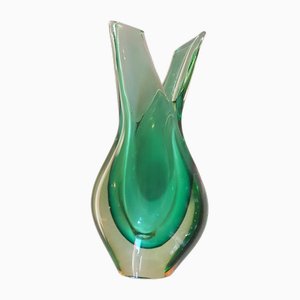 Summerso Murano Vase attributed to Flavio Poli, 1950s-QDP-1805438