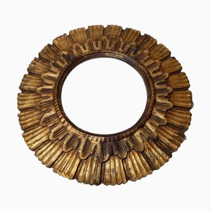 Sun Mirror in Gold Leaf-ZVO-1293582