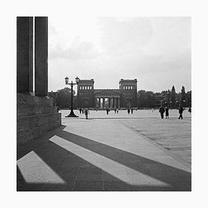 Sun, Shadows, Buildings Koenigsplatz Square Munich, Germany, 1937-DYV-988724