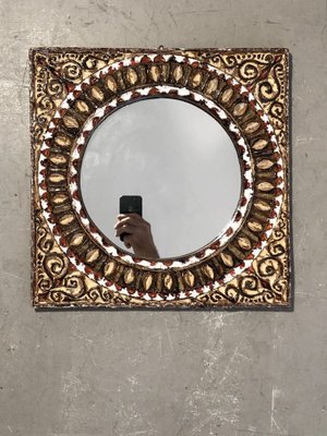 Sun Wall Mirror by Roland Zobel, 1970s-NLF-1719370