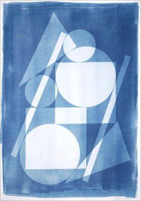 Suprematist Stack, 2022, Cyanotype-RWC-1313516