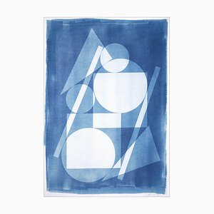 Suprematist Stack, 2022, Cyanotype-RWC-1313516