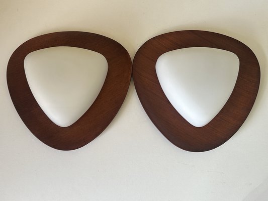 Surf Wall Lights by Goffredo Reggiani, 1960s, Set of 2-NER-2041059