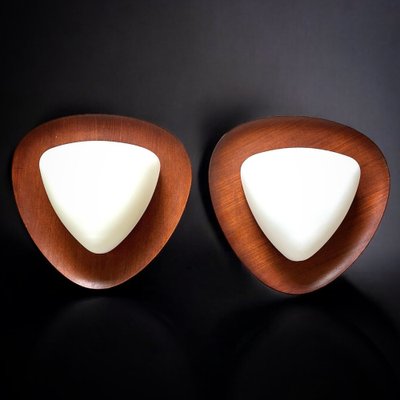 Surf Wall Lights by Goffredo Reggiani, 1960s, Set of 2-NER-2041059