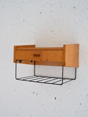 Suspended Bedside Table, 1960s-QWP-2035451