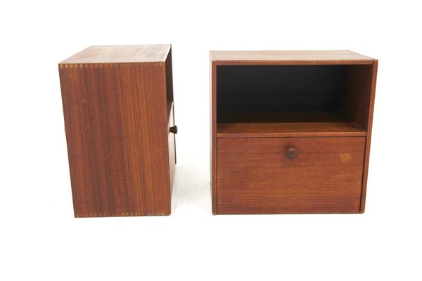 Suspended Bedside Tables by Nils Jönsson, Sweden, 1960s, Set of 2-GEK-1751663