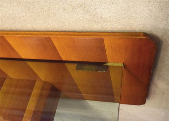 Suspended Console in Wood from La Permanente Mobili Cantù, 1950s-HS-1059102