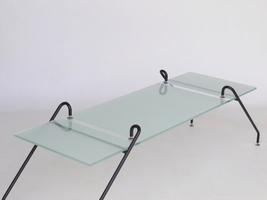 Suspended Glass Coffee Table by Paul Wintermans, 1980s-MB-1016587