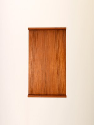 Suspended Teak Bedside Table, 1960s-QWP-2035445