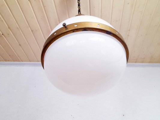 Suspension Bauhaus Style Ceiling Lamp, 1920s-BQF-1304365